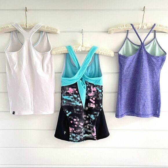 Ivivva Tank Top Lot of 3 - Tumblin Tank, Keep Your Cool, 1 other EUC Size 12 - Picture 2 of 7